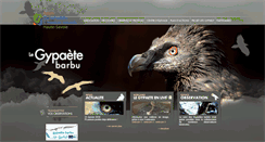 Desktop Screenshot of gypaete-barbu.com